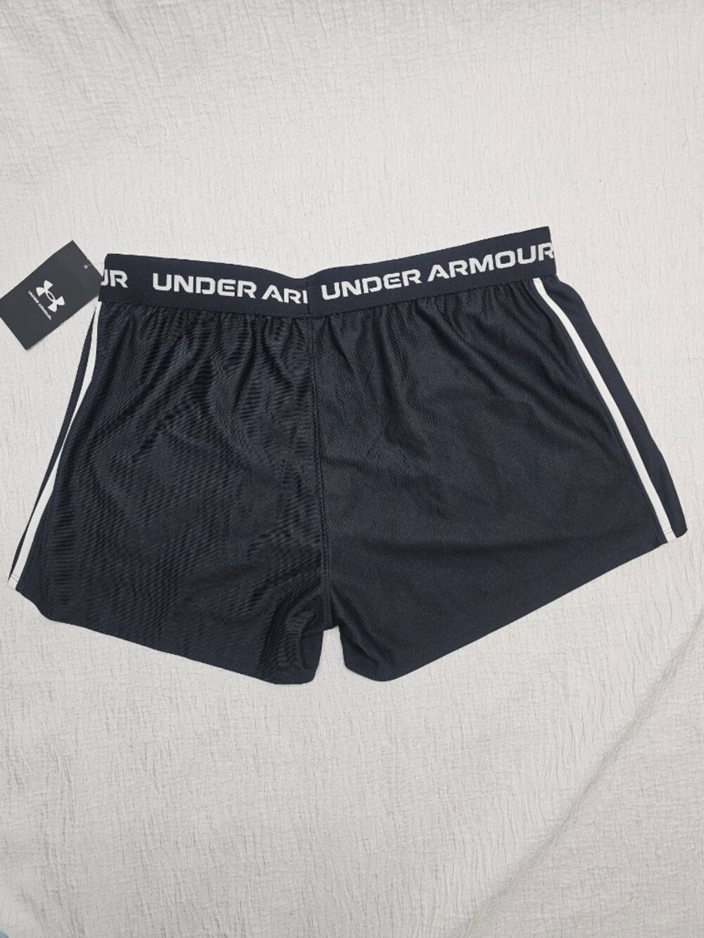 Under Armour Women's Moisture Wicking Elastic Waistband Tech Play Up Short - Picture 2 of 2